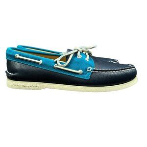 Sperry Gold Cup Authentic Original Nautical Navy Boat Shoes Men's Sizes 10.5-11